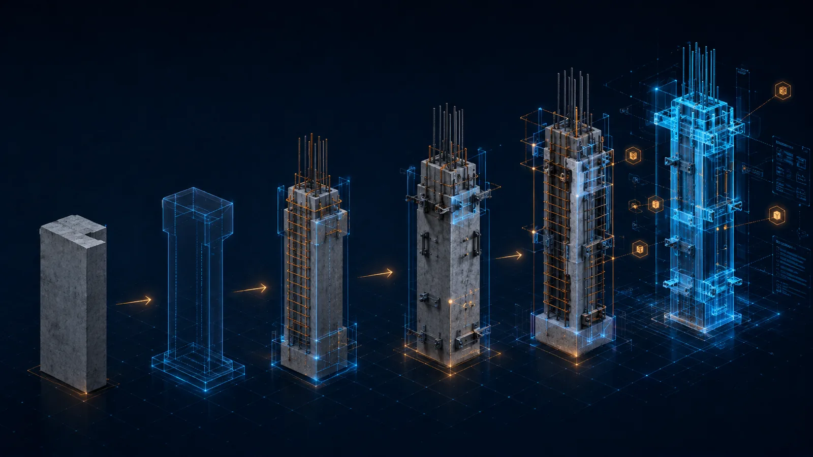 Evolução de um elemento construtivo genérico para um componente coordenado e rico em informações